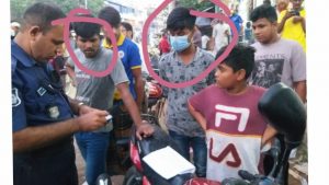 বৃত্তের মধ্যে প্রকৃত মাদক ব্যবসায়ী